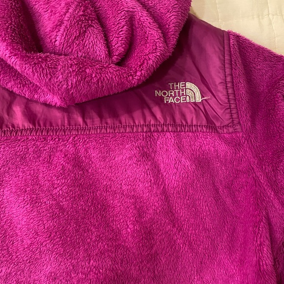 North Face Pink Fleece Zip Up - Picture 6 of 6